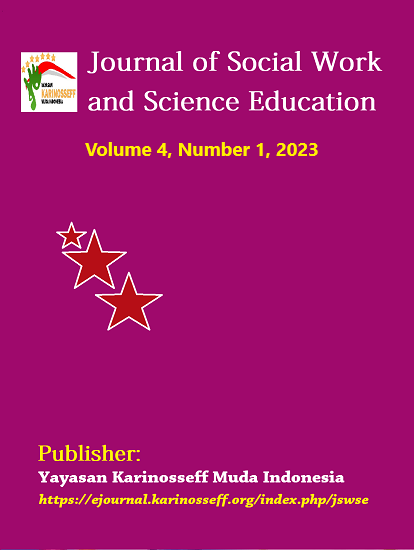 					View Vol. 4 No. 1 (2023): Journal of Social Work and Science Education
				